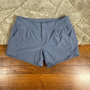 Athleta Grey Shorts Size 2